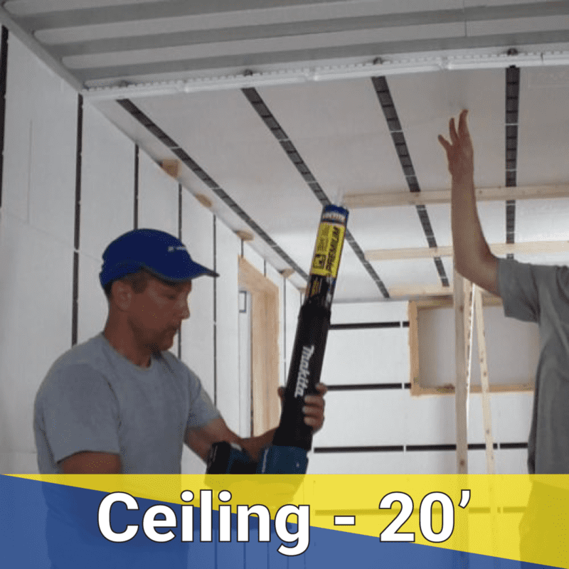 Ceiling (20’ Container) 2.0 Flat Panel-Bundle