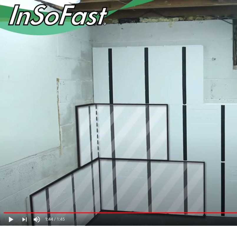 Insulation Panels For Interior Framed Concrete Walls Insofast